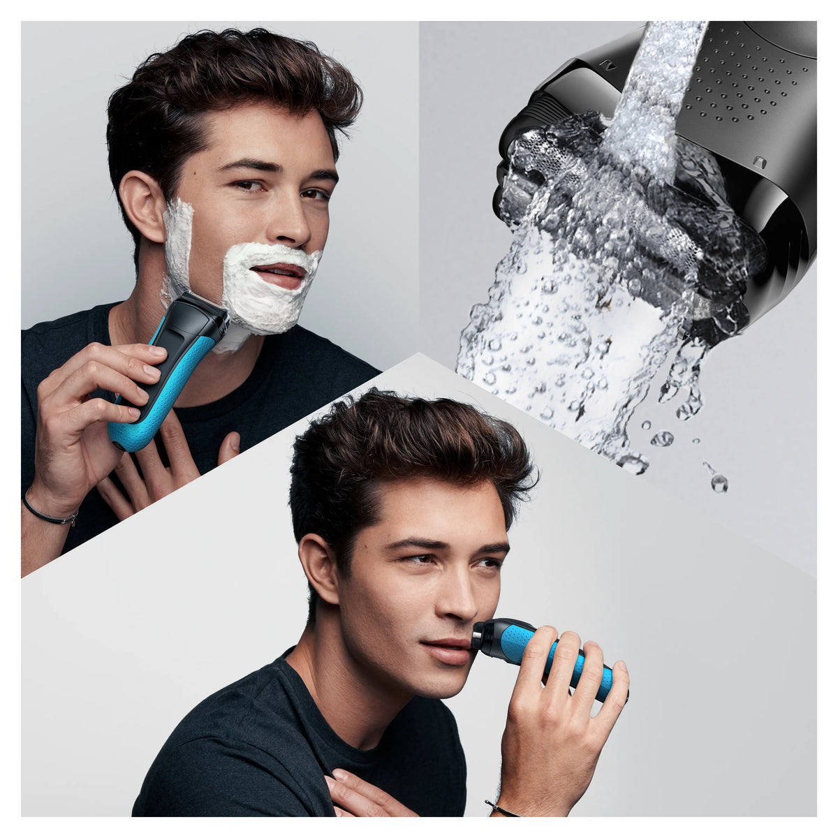 Rechargeable Wet Dry Electric Shaver E4872