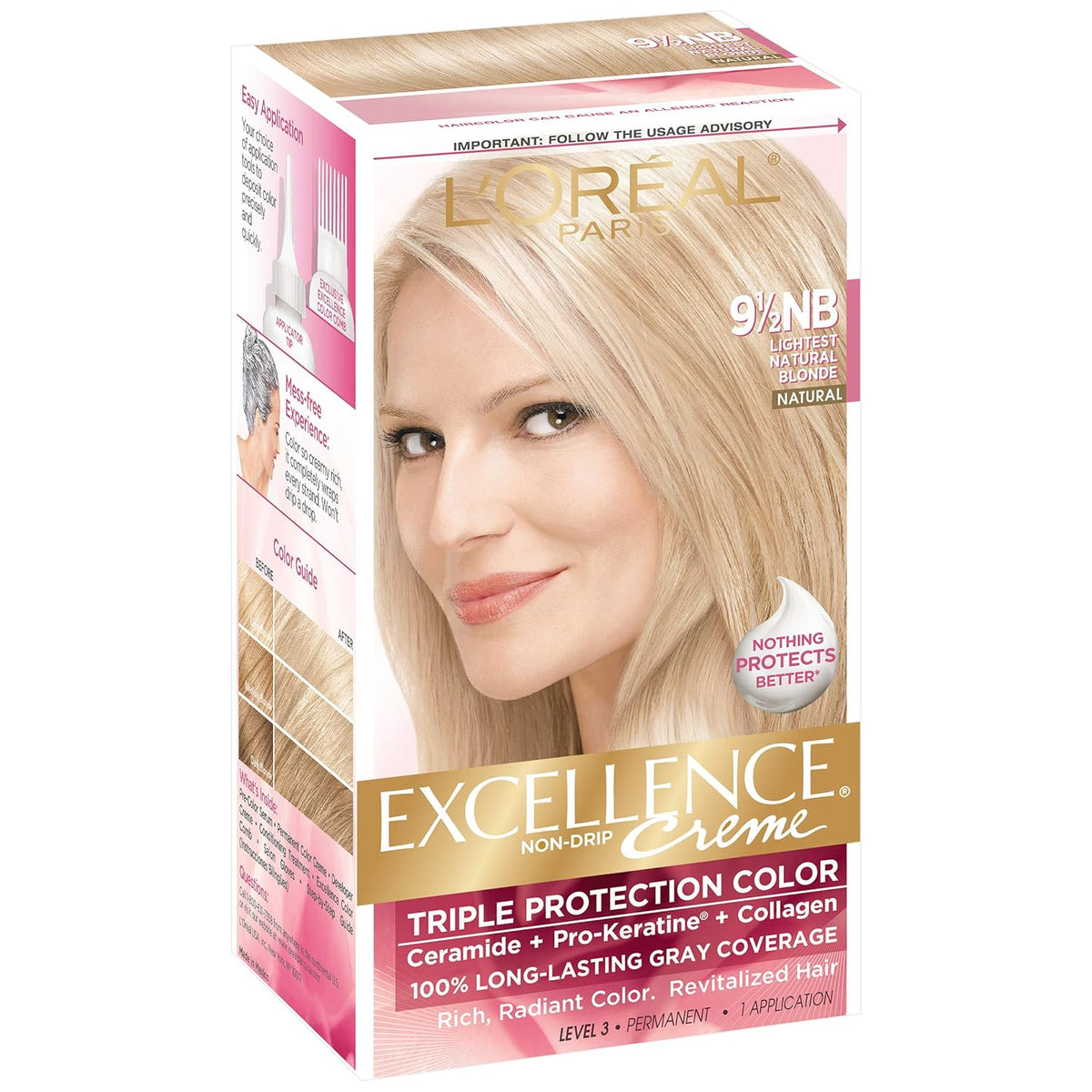 Natural Lightest Blonde 9 1/2 Hair Color S88619