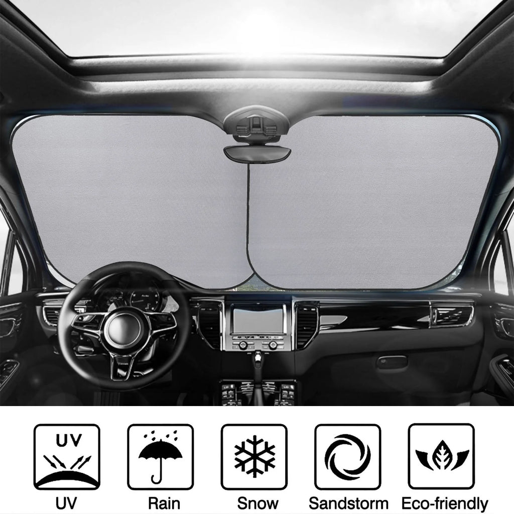 Foldable Car Sun Shade for Front Window L23263