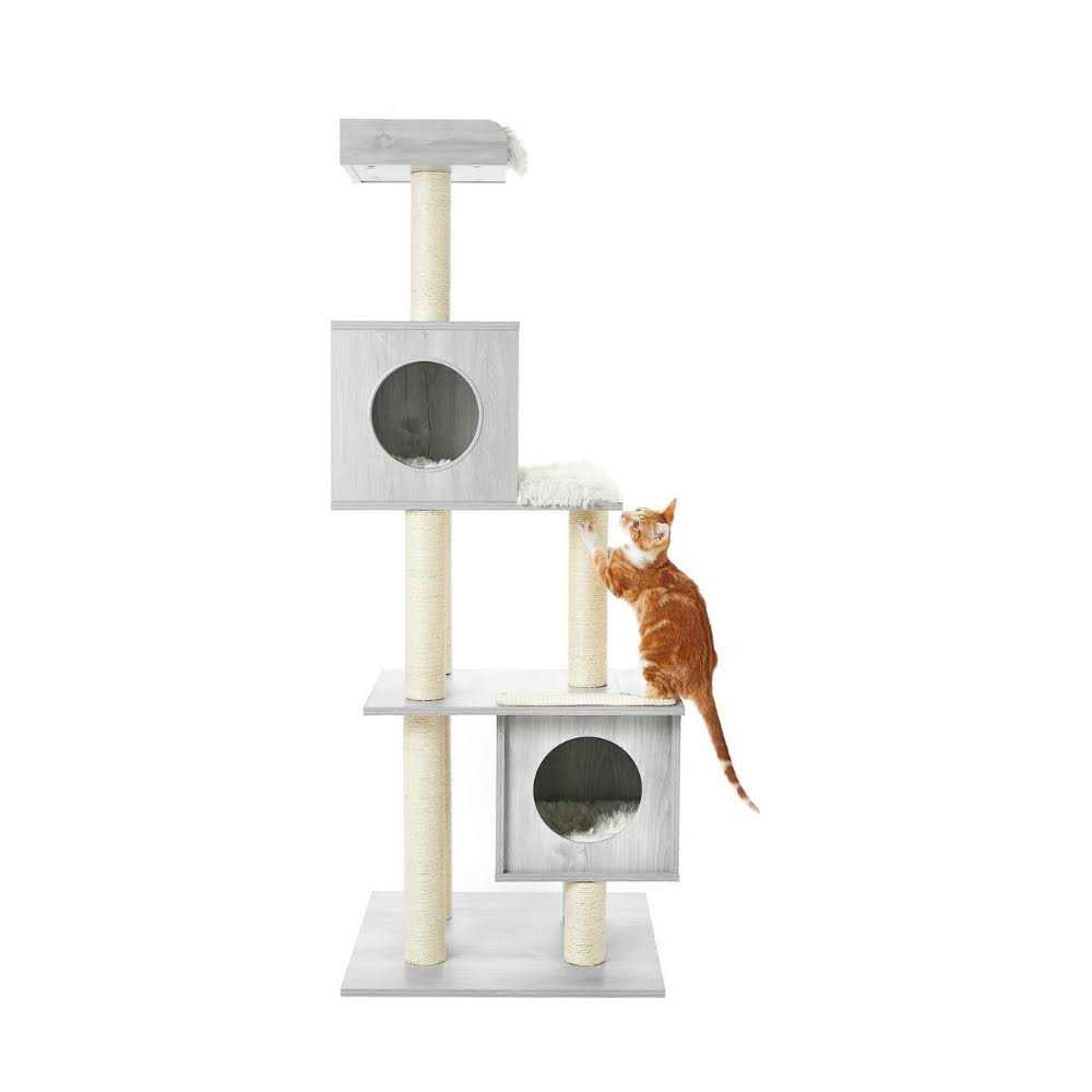 62-in Modern Cat Tree Condo R1935