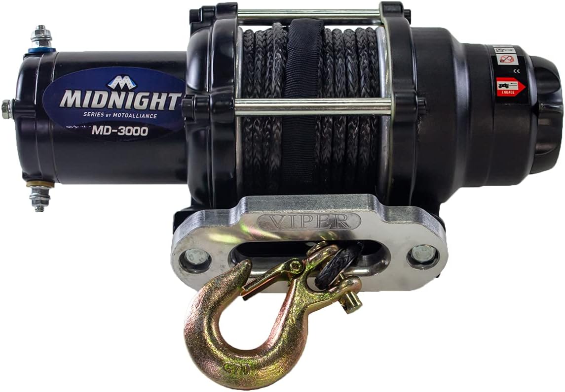 3000lb ATV/UTV Winch with 50 ft Steel Cable I875081