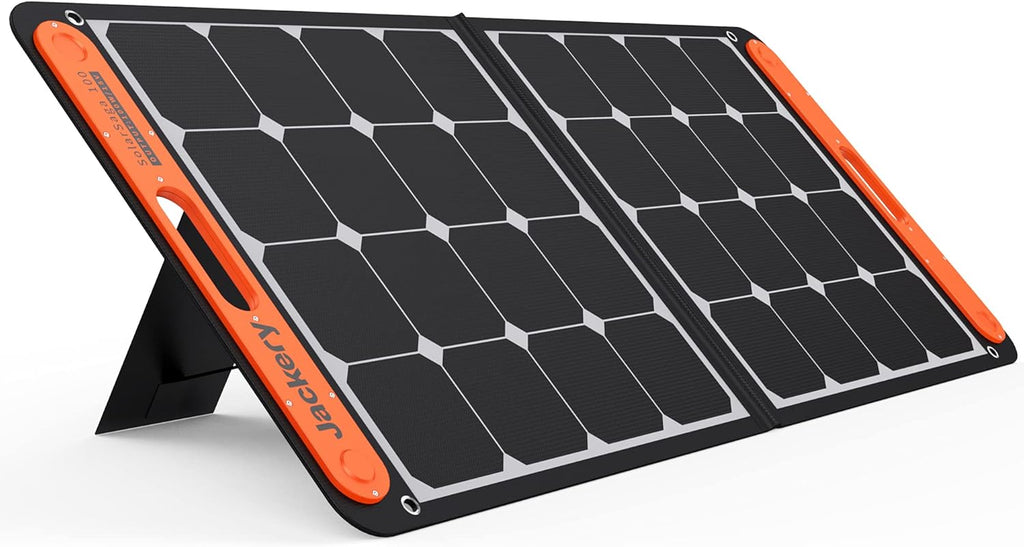 100W Portable Foldable Solar Panel with USB Outputs A53741
