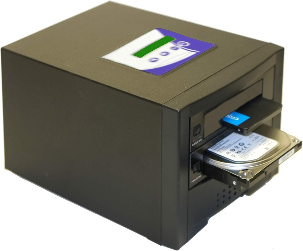 SATA 3.5 & 2.5 Hard Drive HDD Clone & SSD Memory Card Copier Duplicator B167