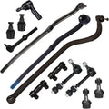 13 Piece Tie Rod End Drag Link Ball Joints Adjusting Sleeves Track Bar Sway Bar Links Front Kit U83248