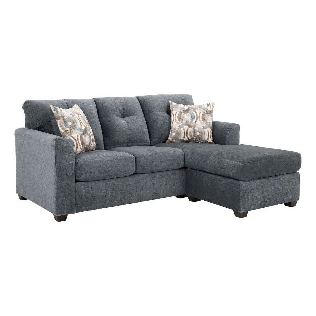 Charcoal Sofa Chaise H712