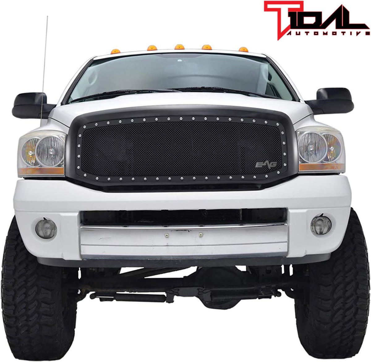 Black Steel Mesh Replacement Grille I98197