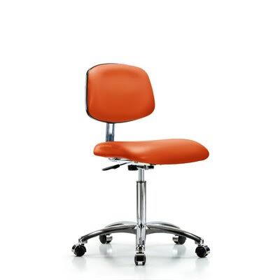 Orange Mesh Task Chair U1534