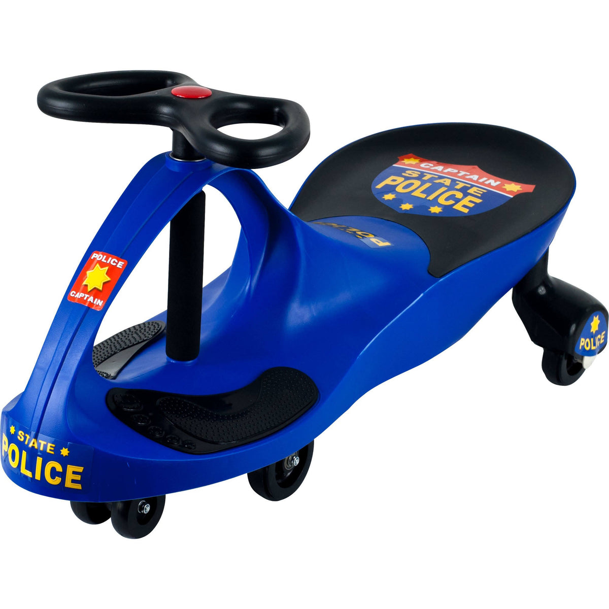 Police Blue Wiggle Ride-On Car R153534