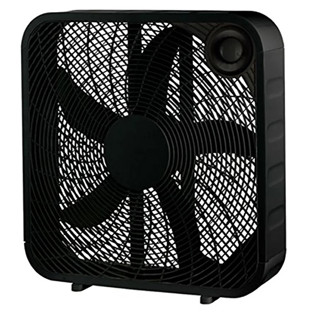 Black 20 Inch Box Fan Q5784