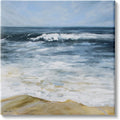 Blue Nautical Seascape Canvas Wall Art T617