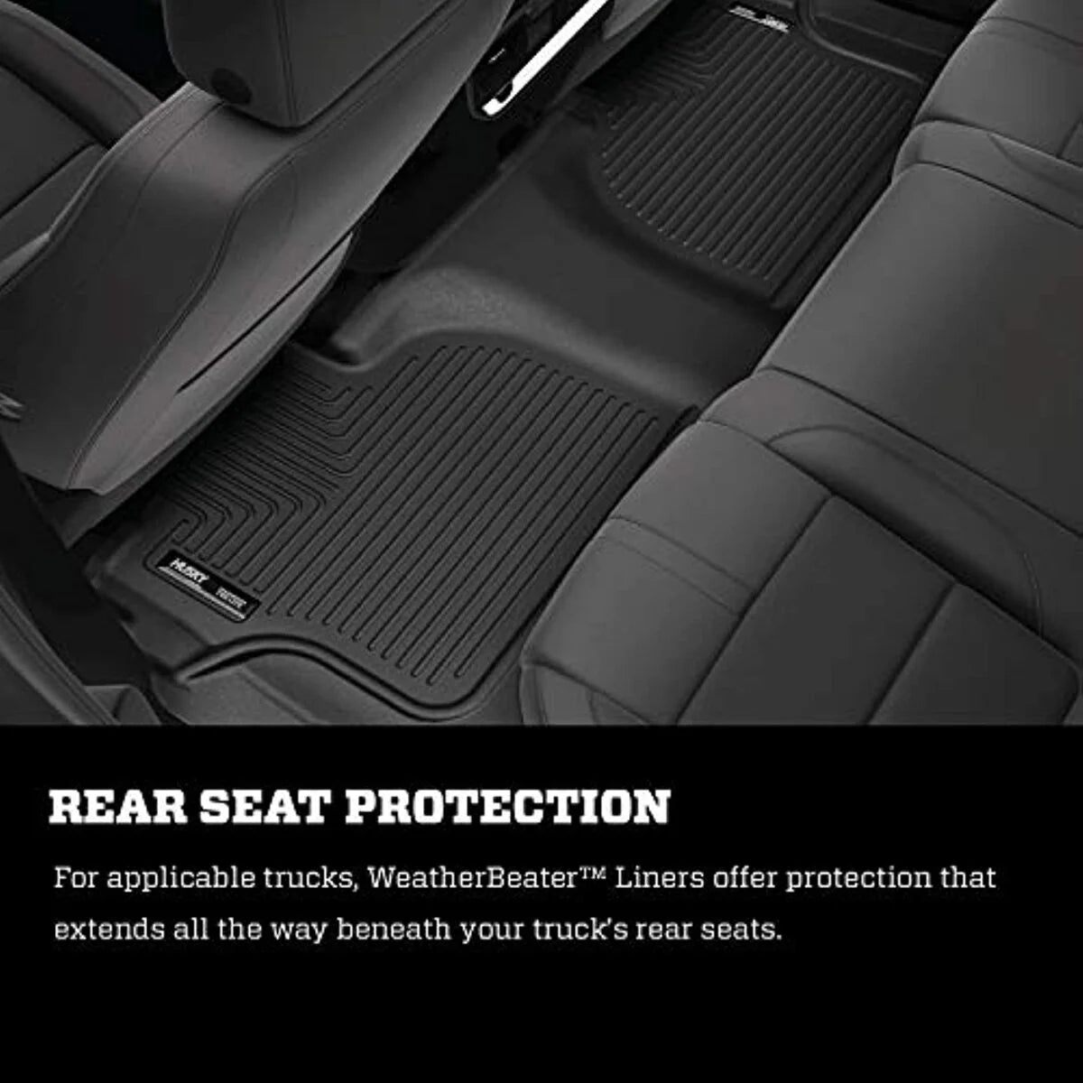 Black Front & 2nd Seat Floor Liners O5942