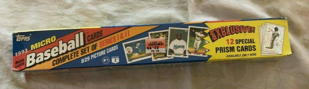 1993 Topps Micro Baseball Cards F24556