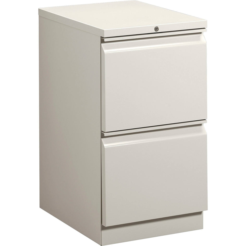 Mobile Pedestal File with Two File Drawers Light Gray U113165