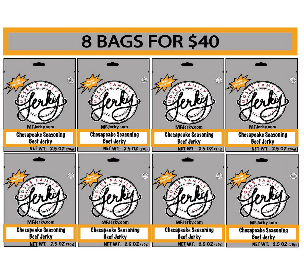 Beef Jerky 2.5 Ounce Pack of 8 H684