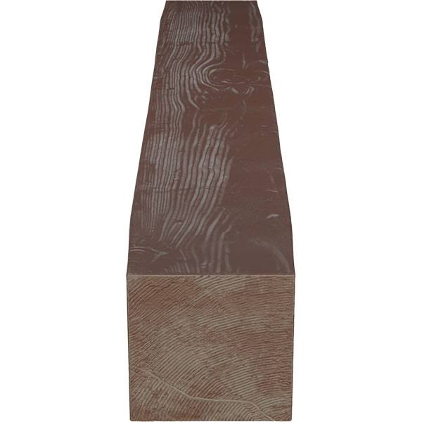 Sandblasted Faux Wood Fireplace Mantel J758894