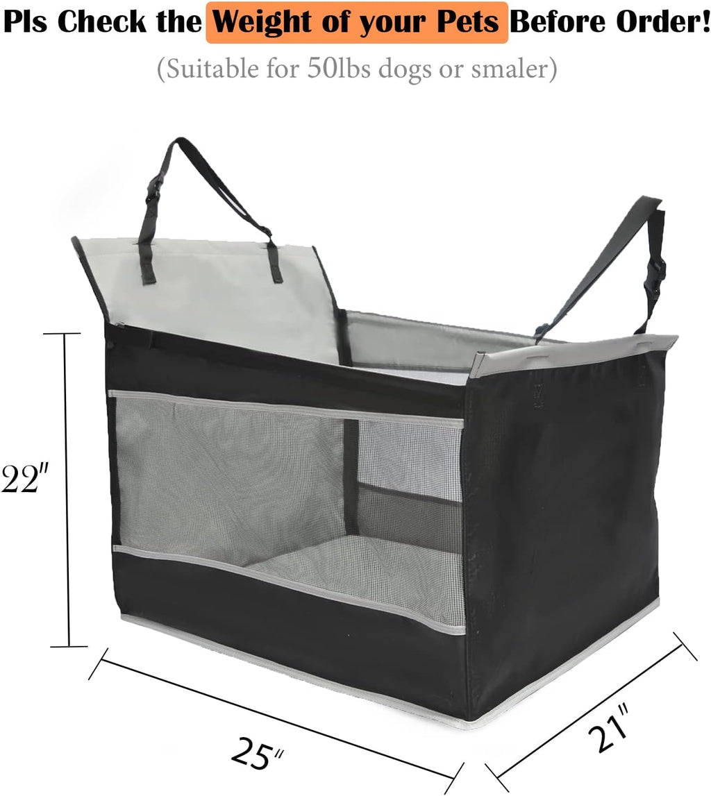 Dog Car Seat for Large Dogs with Seat Extender S119