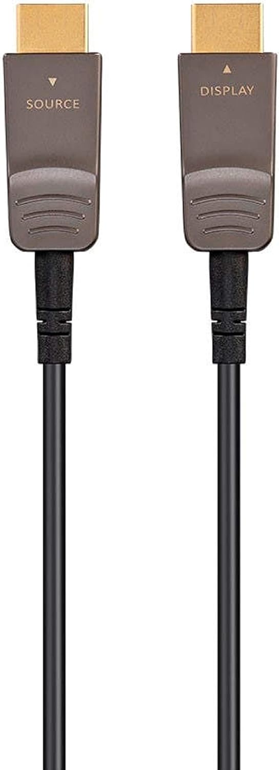 Ultra High Speed HDMI Cable 50 Feet Black Fiber Optic U18717