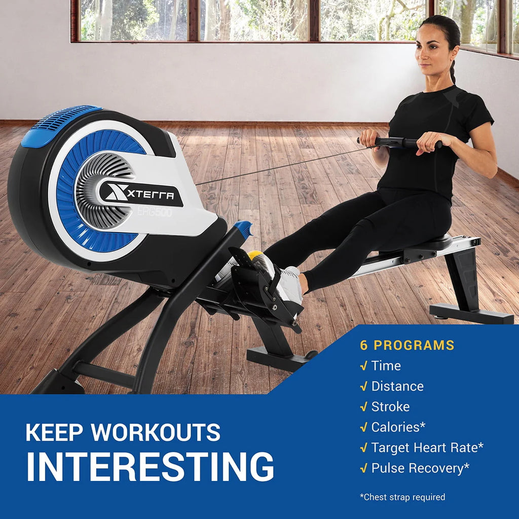 Air Turbine Rower with 8 Resistance Levels Q4628