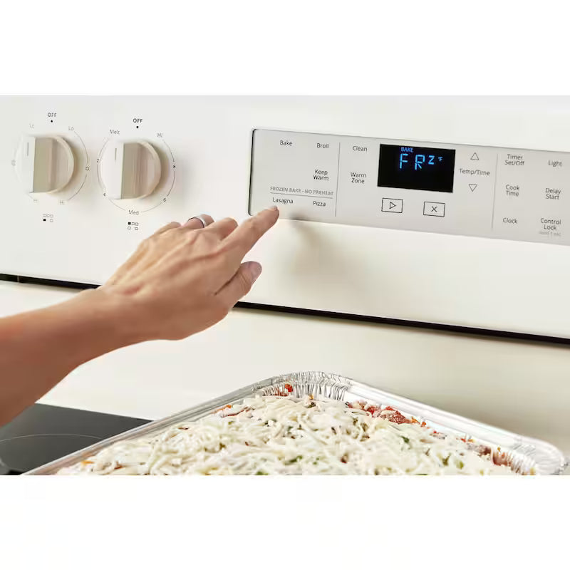30 in. 5.3 cu. ft. Electric Range with 5-Elements in Biscuit C8169