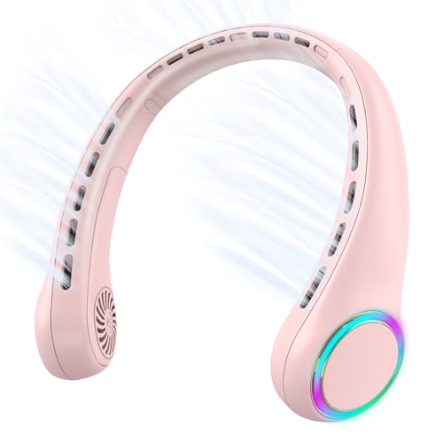 Portable Neck Fan 4000mAh 3 Speeds White K542