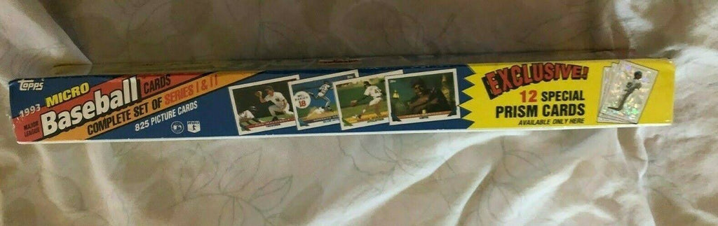 1993 Topps Micro Baseball Cards F24556