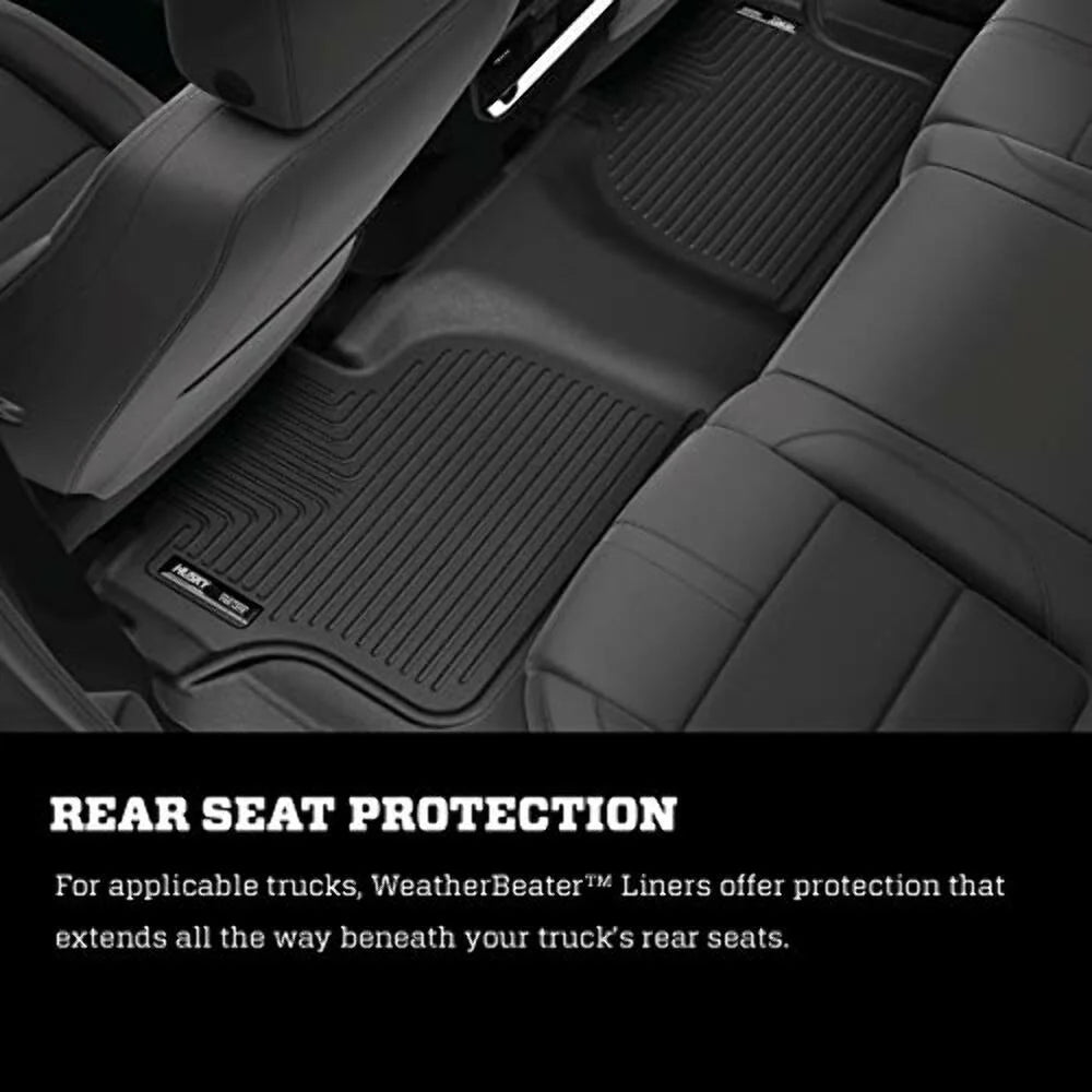 Black Front & 2nd Seat Floor Liners O5942