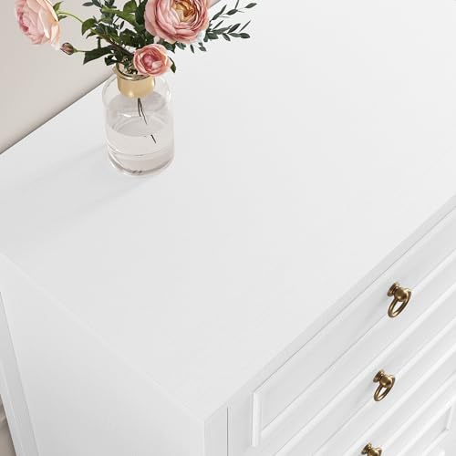 6 Drawer Tall Wood Dresser C814