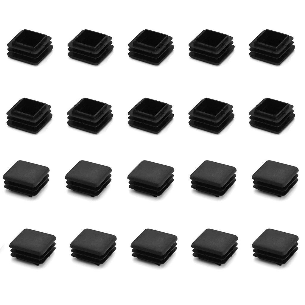 10 PCS Black Plastic Plug End Cap E794075