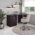 Classic Office Desk with Storage, Espresso C530