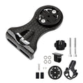Carbon Fiber Bike Computer Mount Holder with Camera Adapter and Flashlight Holder I83865