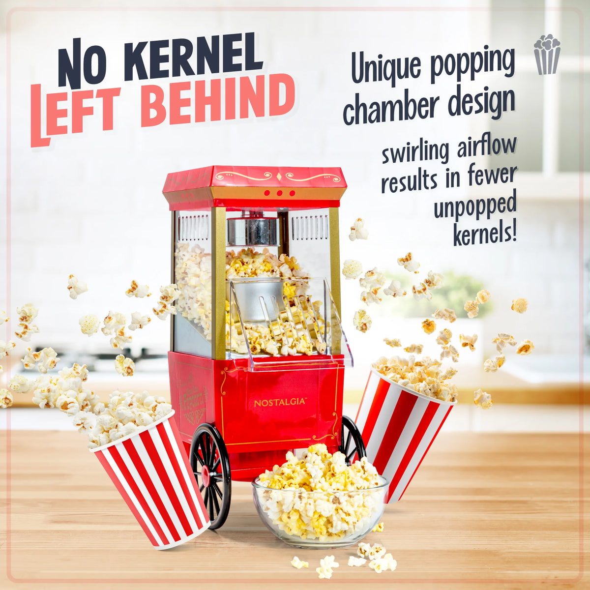 12-Cup Hot Air Popcorn Maker X80024