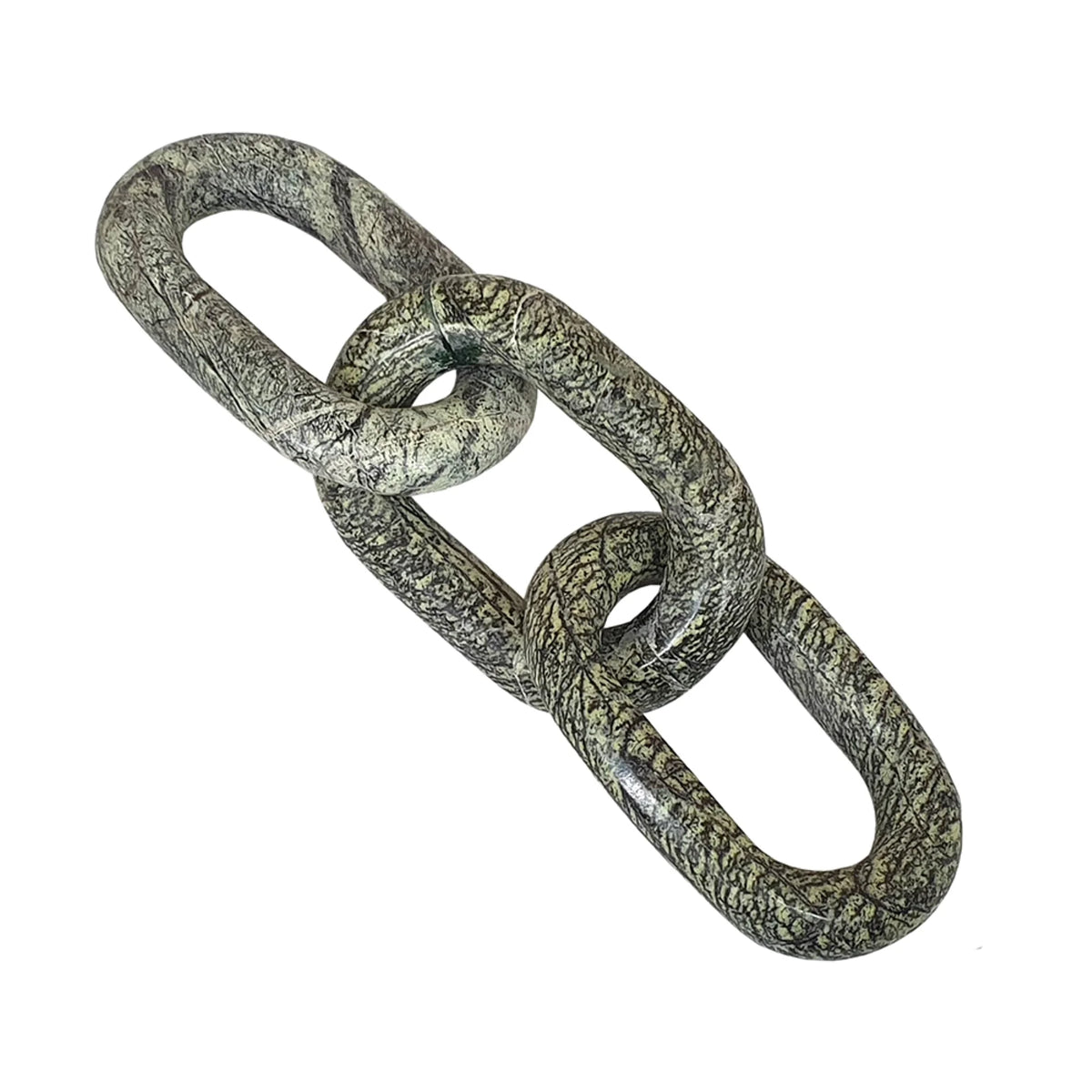 Green Marble Chain Tabletop Accent N66227