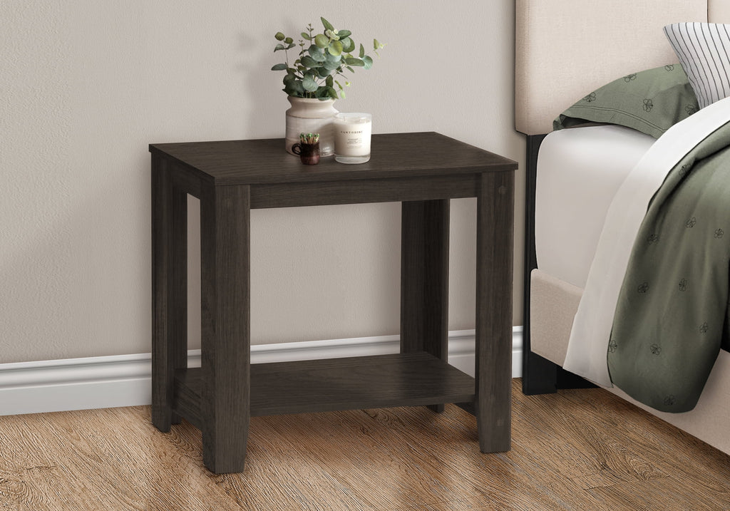 Brown Laminate Accent Table U7731
