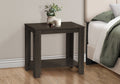 Brown Laminate Accent Table U7731