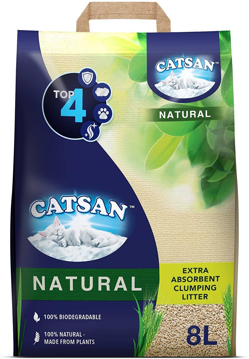Biodegradable Natural Clumping Cat Litter 8L I498204