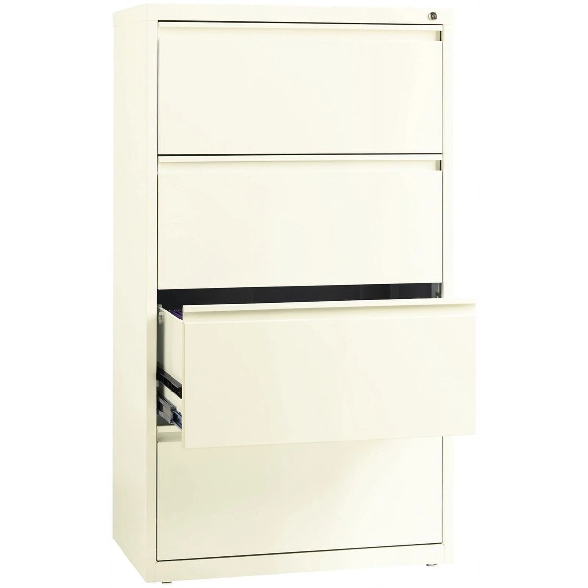 30" 4-Drawer Metal Lateral File Cabinet L651