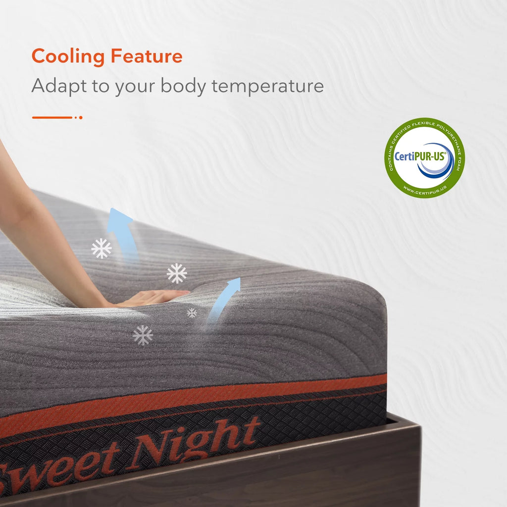 10 Cool Gel Memory Foam Queen Mattress R46689