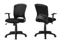 Black Upholstered Office Chair K48453