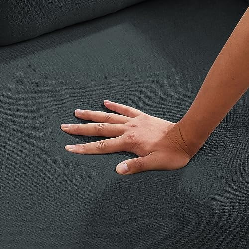 50.6" Small Loveseat Sofa with Wood Legs D64875