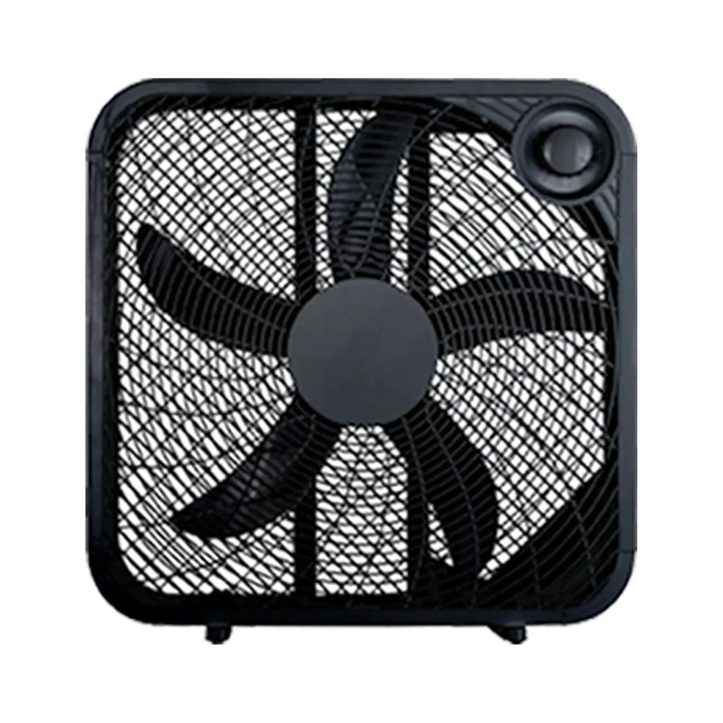 Black 20 Inch Box Fan Q5784
