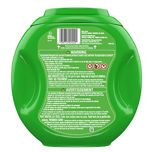 112 Count Laundry Detergent Pacs with Odor Defense G74400