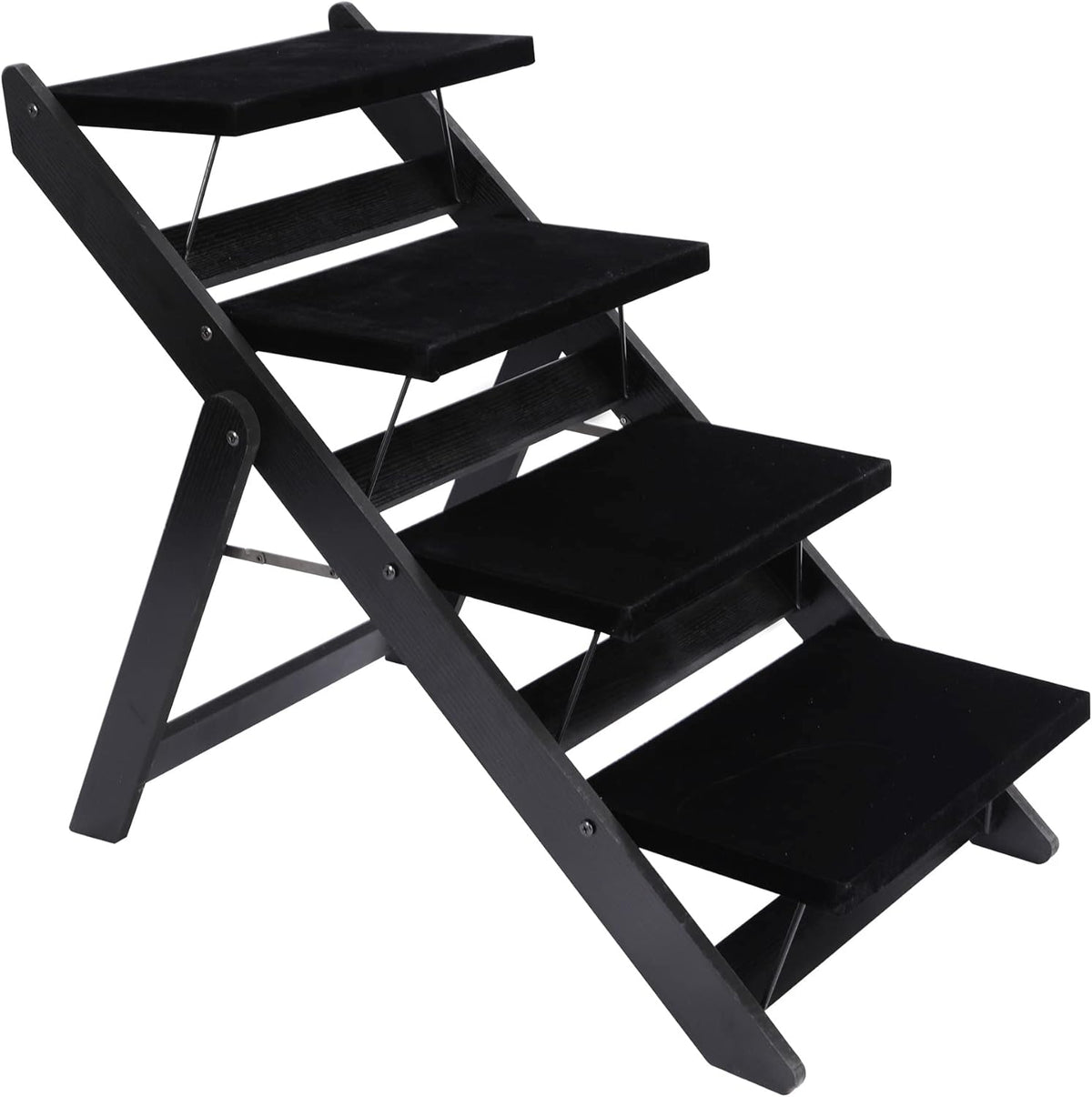 Wooden 2-in-1 Foldable Pet Steps, Pack of 2 D517