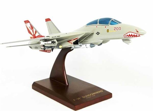 F-14A Tomcat Wood Desktop Model T2093
