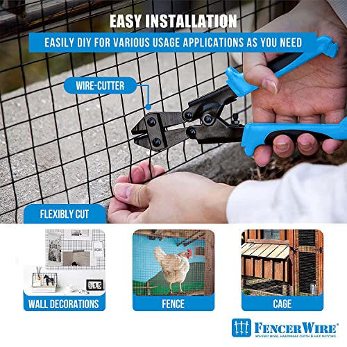 14 Gauge Black Vinyl Coated Welded Wire Mesh 1 inch by 1 inch (2 ft. x 50 ft.) F28182