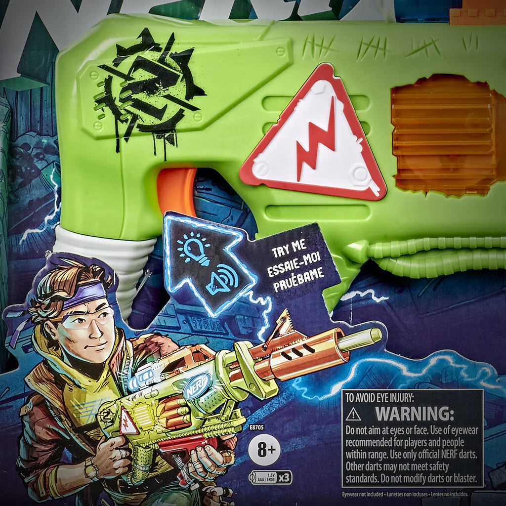 Zombie Strike Contractor Blaster, 8 Darts X39710