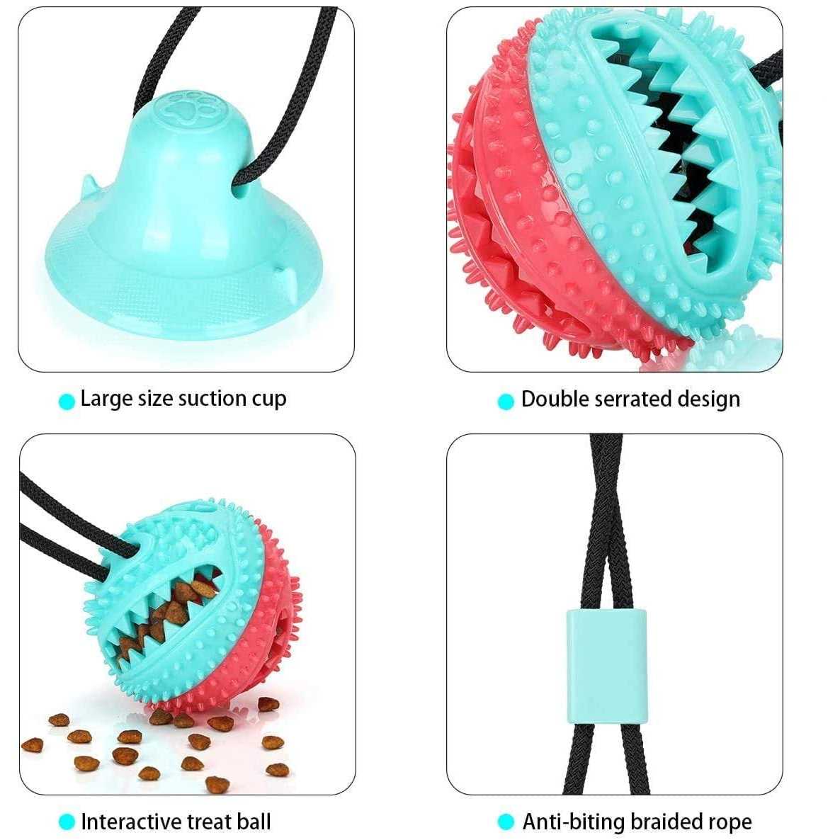 Dog Toys for Aggressive Chewers, Interactive Tug of War Toys Z902