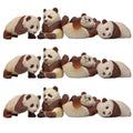 Miniature Panda Dolls N3052