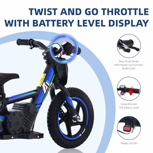 Lightweight Electric Dirt Bike for Kids Y292