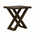 Russet Brown Chairside Table G5105