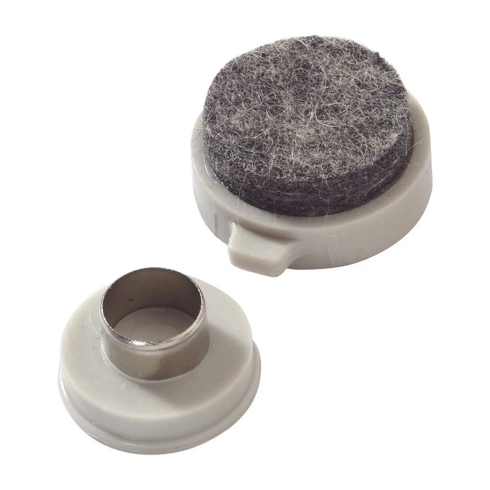 Beige Round Furniture Pads 8 Count Q305252